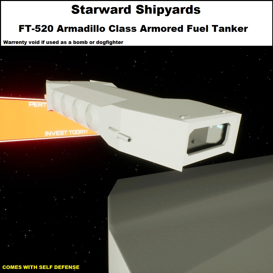 Starward Shipyards | AFT-520 Armadillo Class Armored Fuel Hauler preview