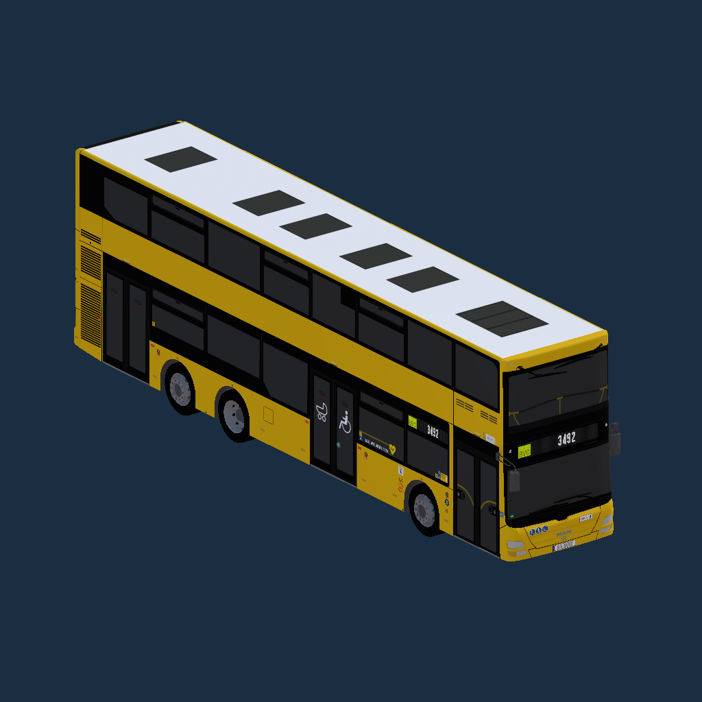 MAN A39 DL - BVG 3492