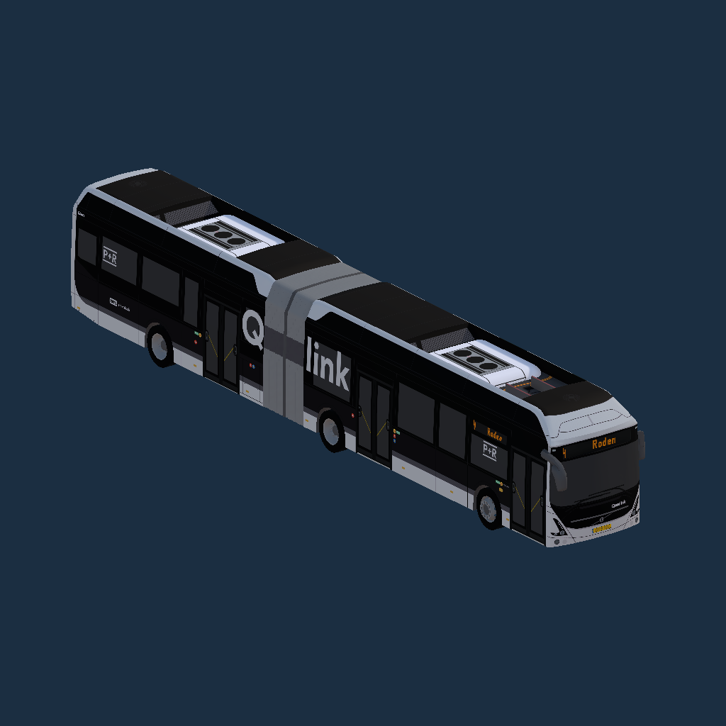 Volvo 7900A Electric Q-link Neutraal Qbuzz GD