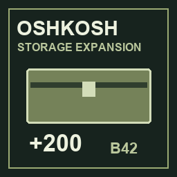 Oshkosh Storage Expansion [B42]