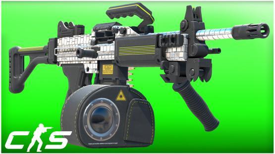 LIGHT MACHINE GUN - NEGEV GREEN