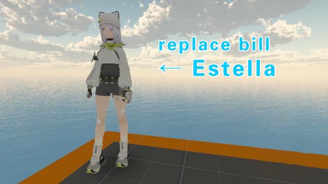 Arknights Endfield Estella（明日方舟终末地 埃特拉）replace bill