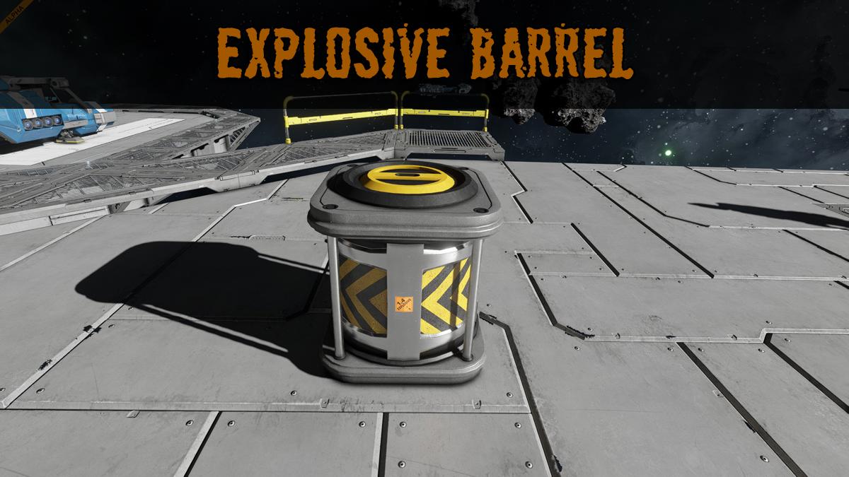Explosive Barrel
