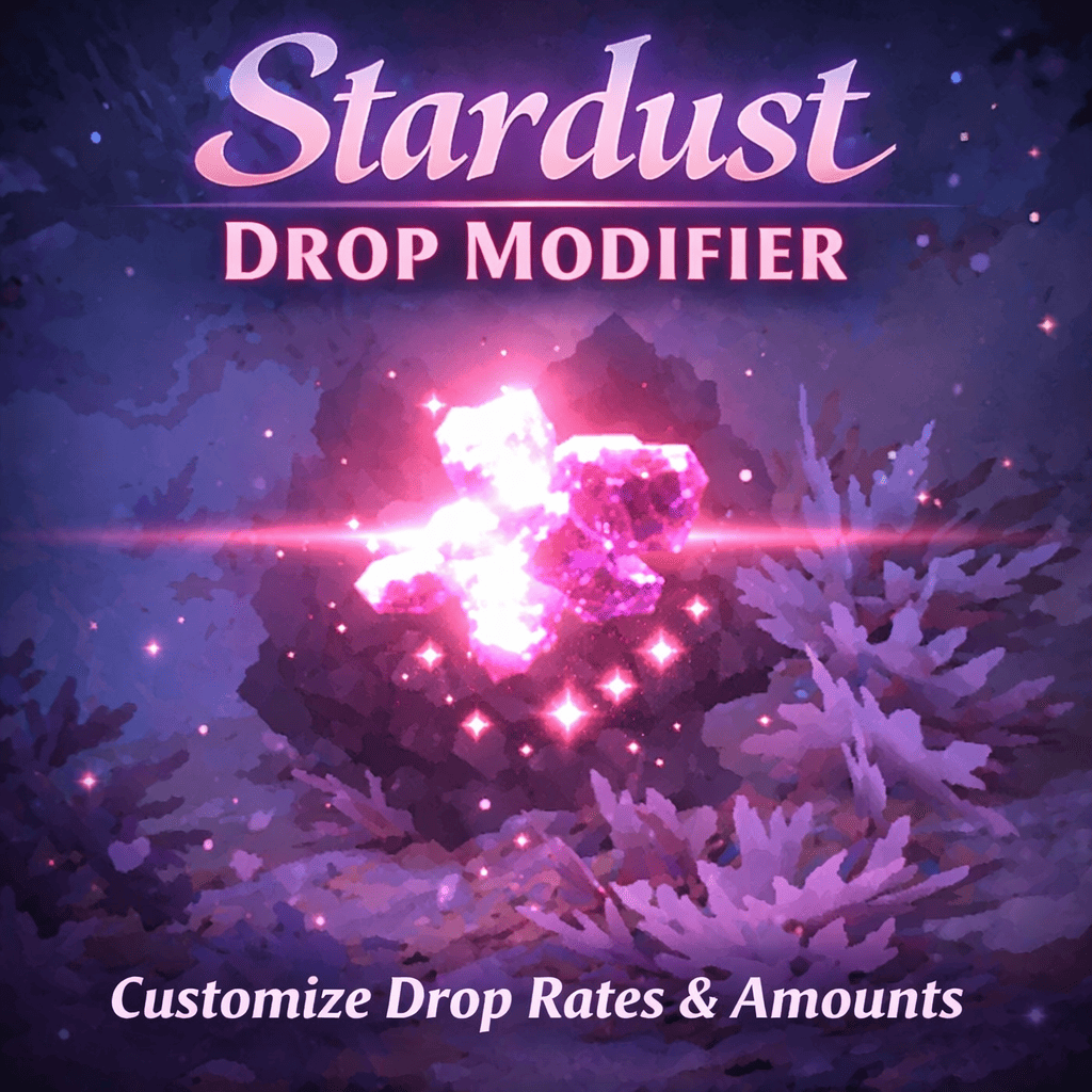 CustomStardustDrop 自訂星塵掉落