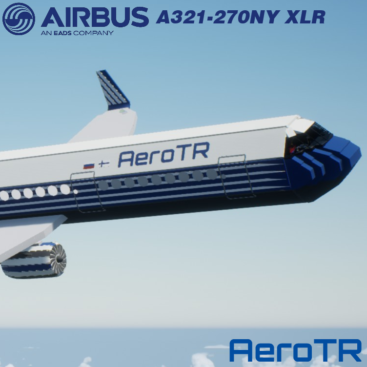 Softbody AIR LINER Airbus A321-270NY XLR AeroTR Airlines