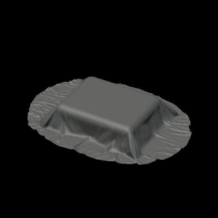Covered furniture - Tables 4 colourable