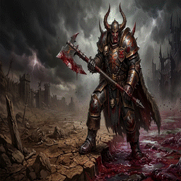 Khorne Blood Corruption Retexture preview