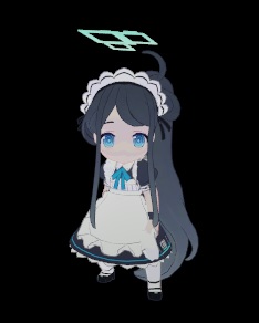 Tendou Aris (SD) ≪Maid.Ver≫ replaced Badass