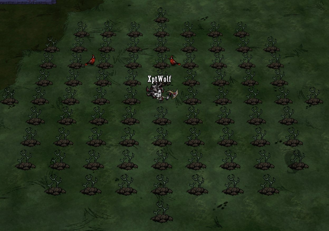 OneClickPlanting一键播种(支持巨石枝) – Don't Starve Together Mod