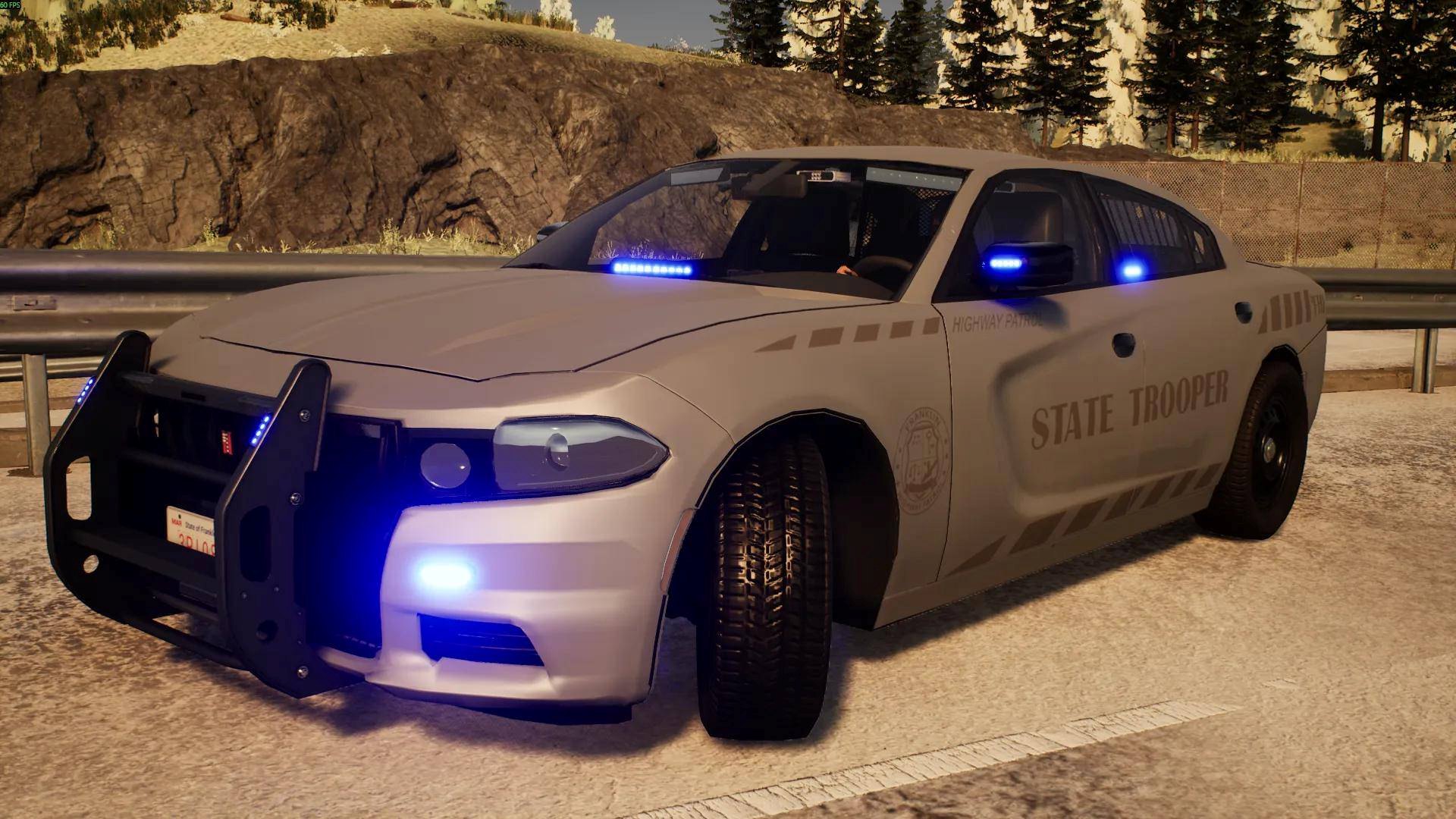 Lore friendly Franklin State Police Skins Based on Florida Highway Patrol