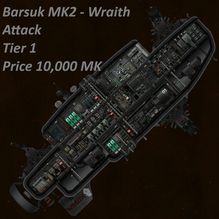 Barsuk MK2 - Wraith – Barotrauma Mod