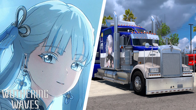 Kenworth W900 Jinhsi - Wuthering Waves [Combo Skin]