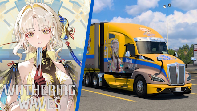 Kenworth T680 2022 Suisui - Wuthering Waves Skin