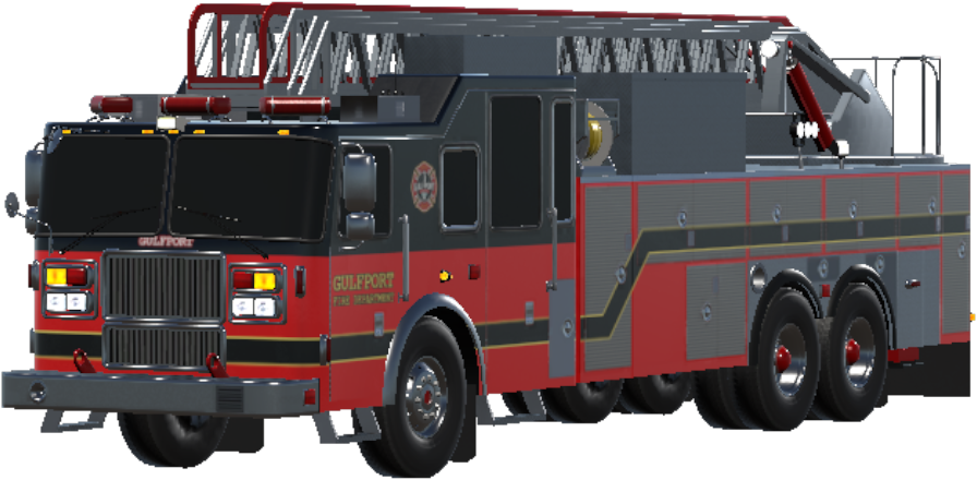 GFD Rescue Ladder || Gulfport, MS