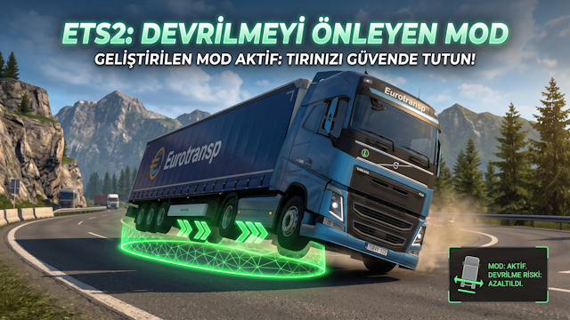 1.61+ Tır devrilemez & No Truck overturn