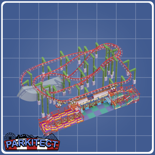 Carnival Quik Suspended Coaster