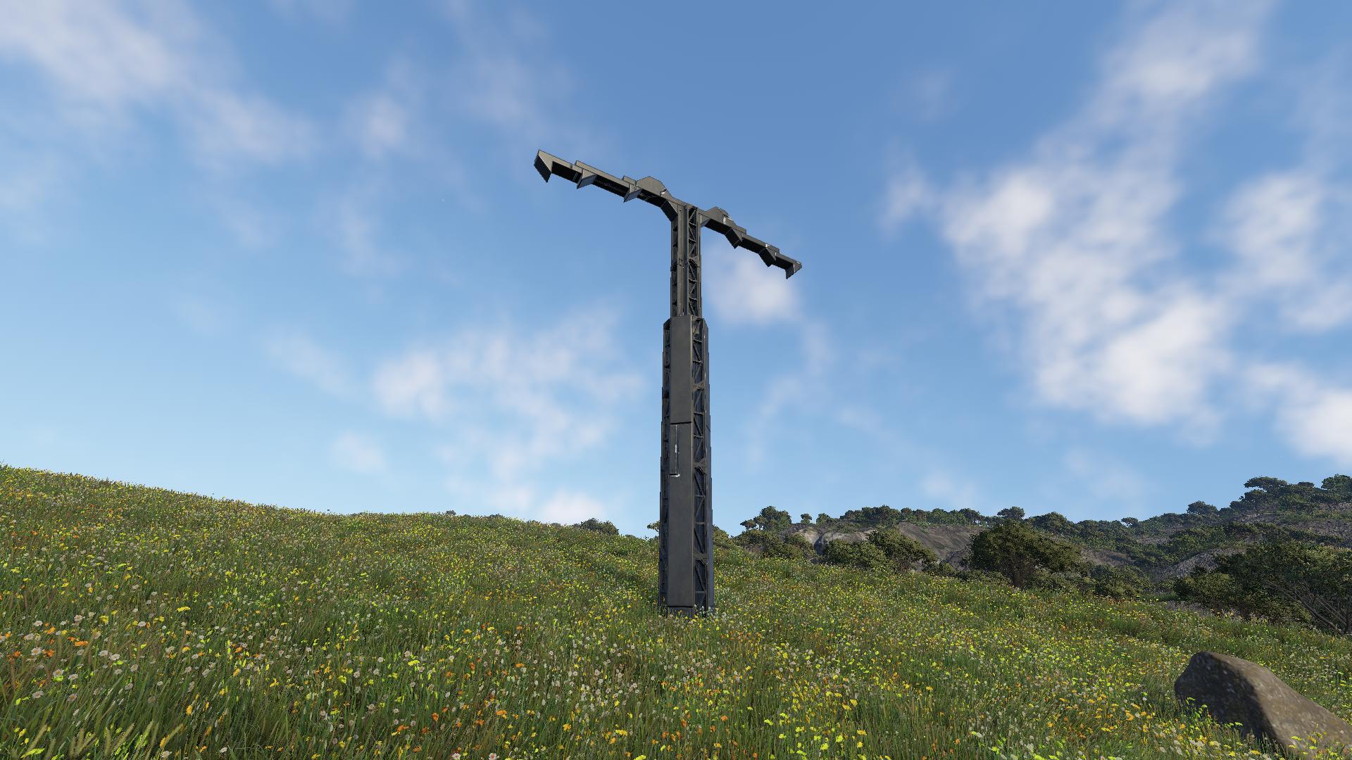 electricity pole