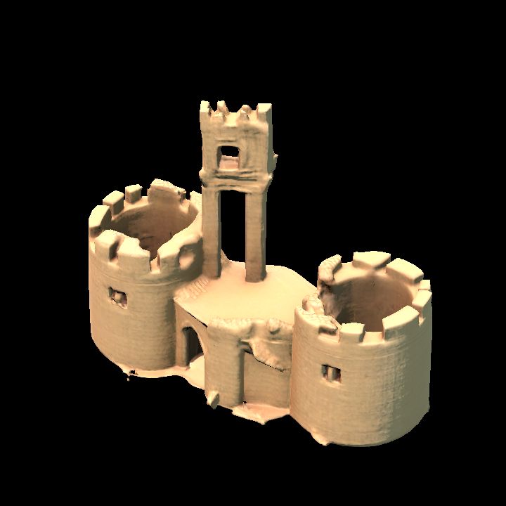 Ruins desert palace 11