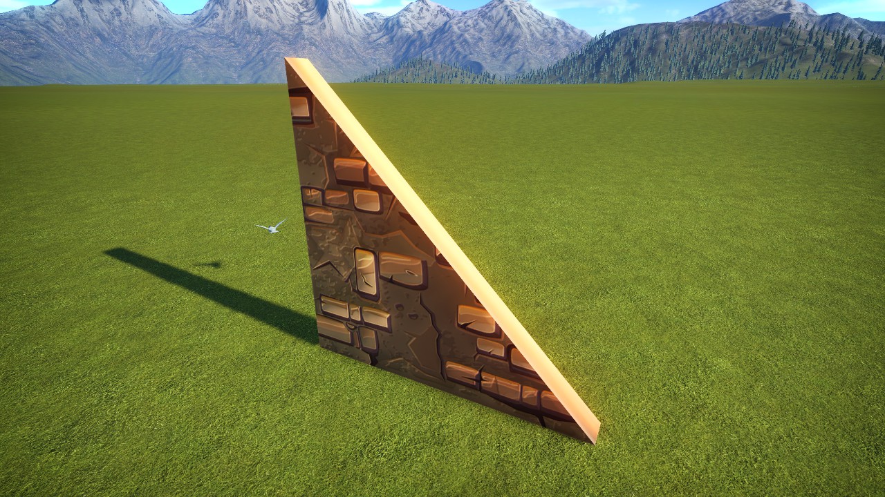 KPR - Cartoon Wall1 4m Slope (Left)