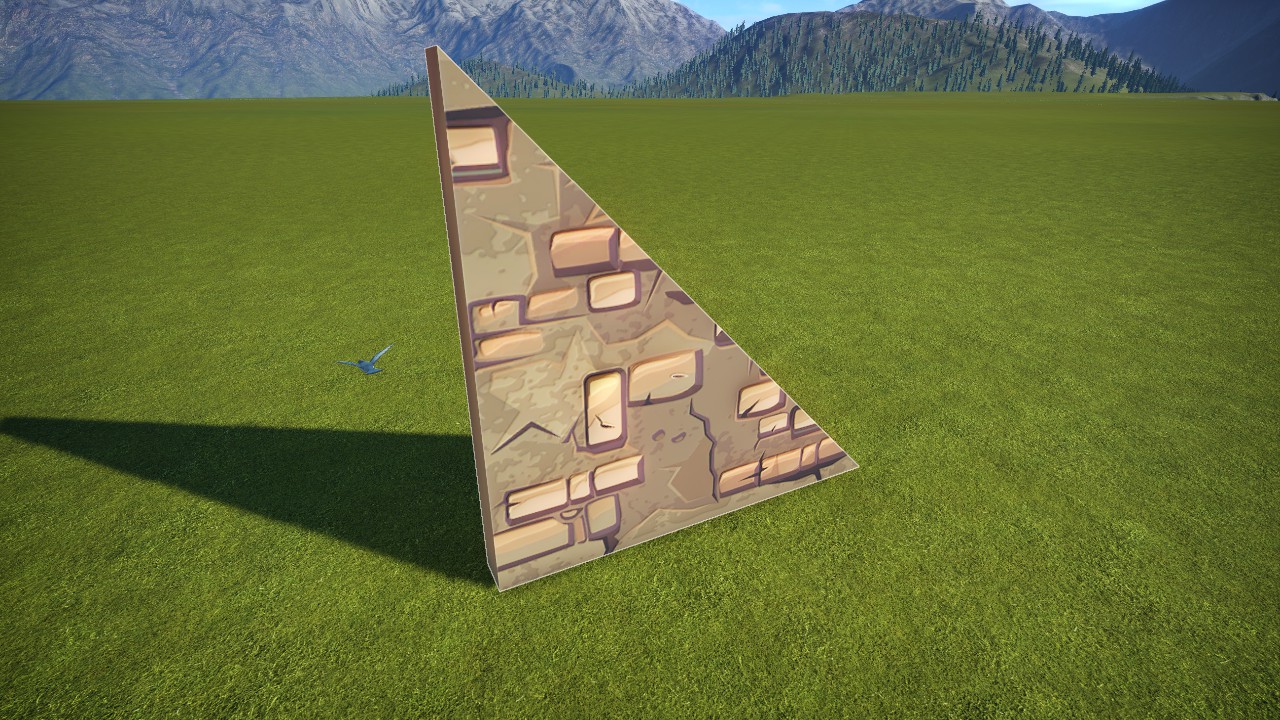 KPR - Cartoon Wall1 4m Slope (Right)