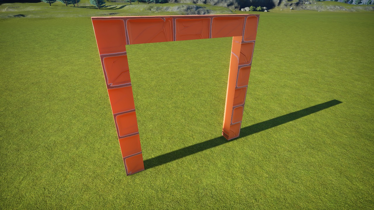KPR - Cartoon Wall2 4m Arch