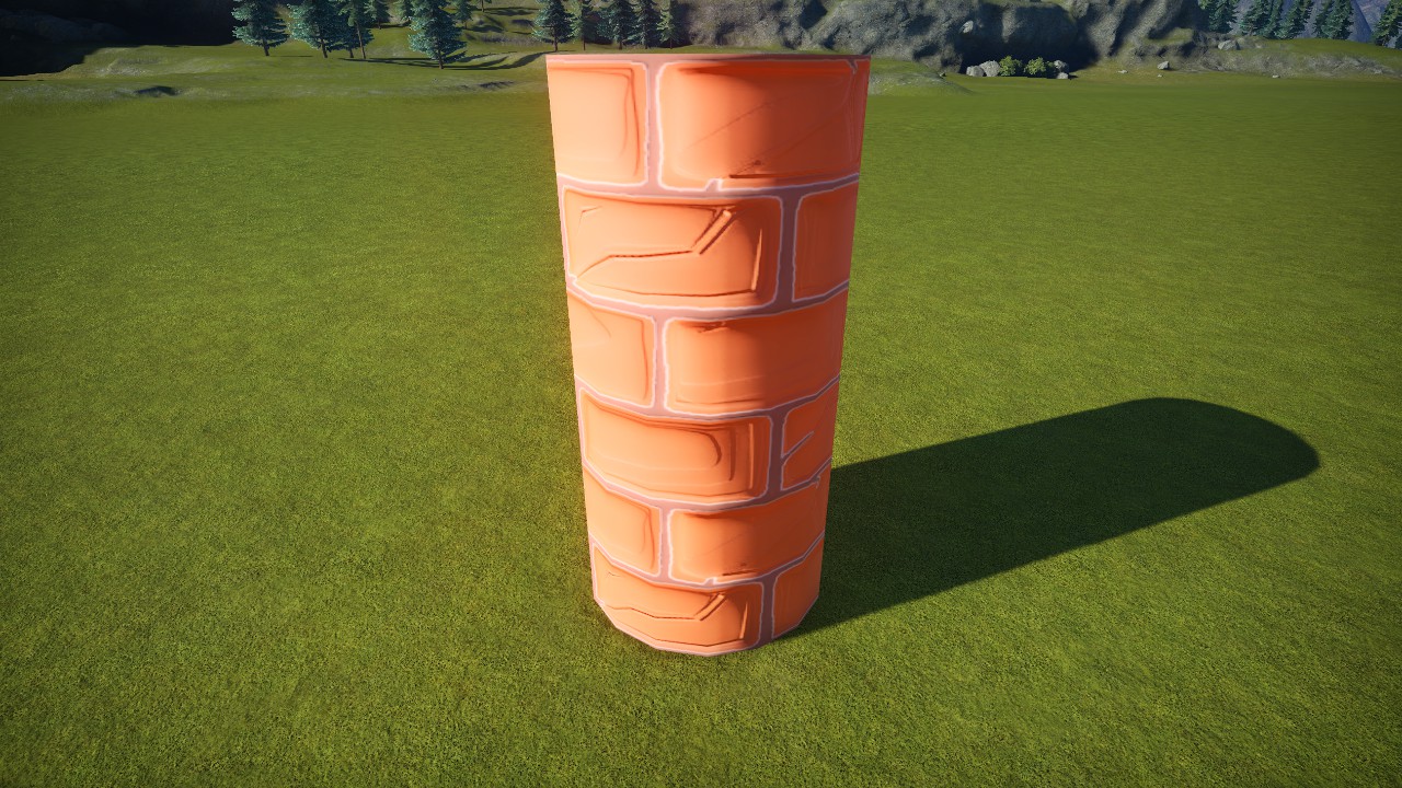 KPR - Cartoon Wall2 4m Slim Tower