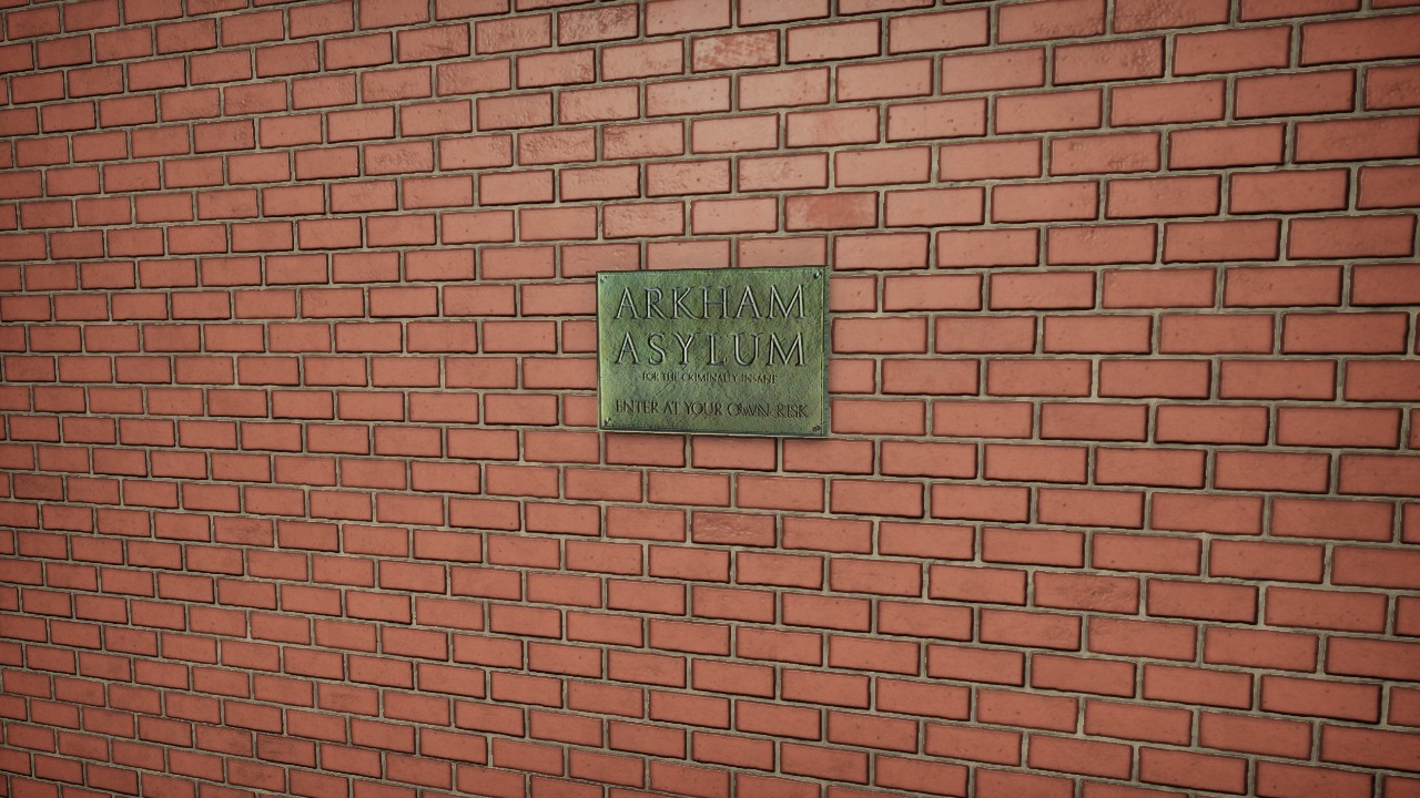 KPR - Arkham Plaque 1