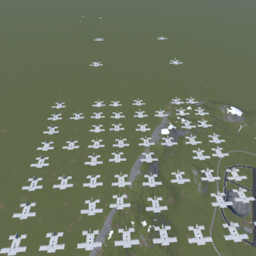 many mini planes autonomous ai