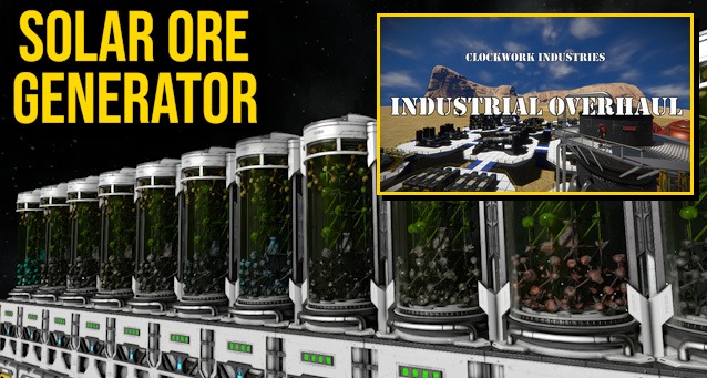 Solar Ore Generator - Industrial Overhaul preview