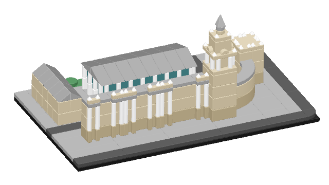 Mini Architecture 005 South-Eastern Railway administration building