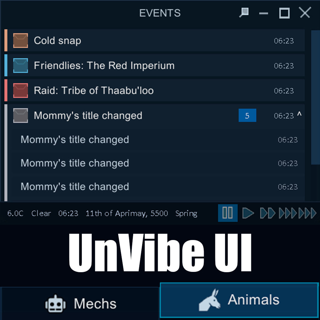 UnVibe UI