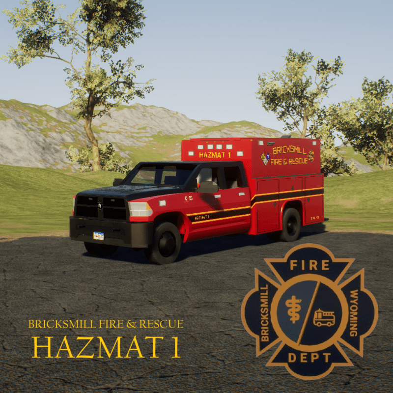 BMFD 2017 RAM 2500 Big Horn HAZMAT | Bricksmill Fire & Rescue |