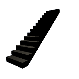 Hostel Stairs - Black