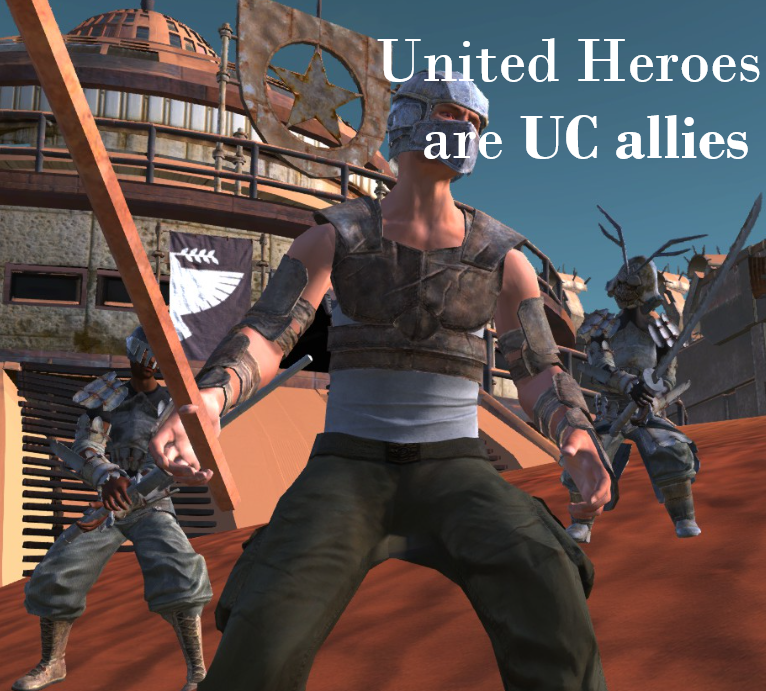 City Heroes are UC Allies
