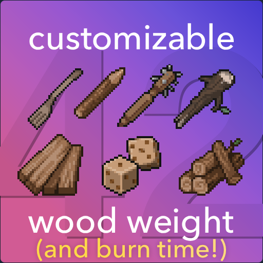Customizable Wood Weight (B42) preview