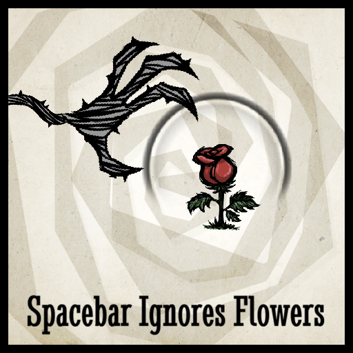 Spacebar Ignores Flowers