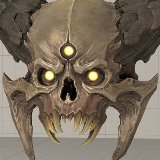 DOOM The Dark Ages Giant Lost Soul (Prop)