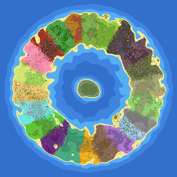 Biome Doughnut World Start preview