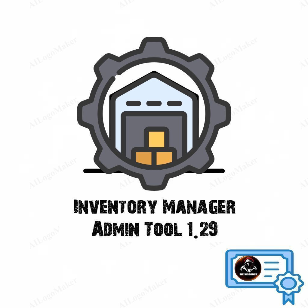 Inventory Manager - Admin Tool 1.29