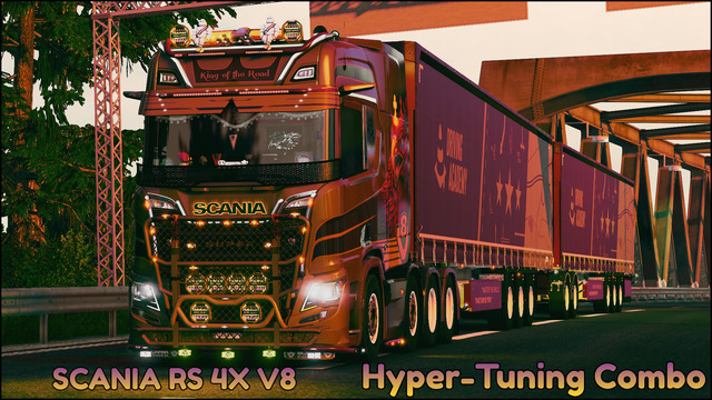 SCANIA RS 4X V8 Hyper-Tuning Combo