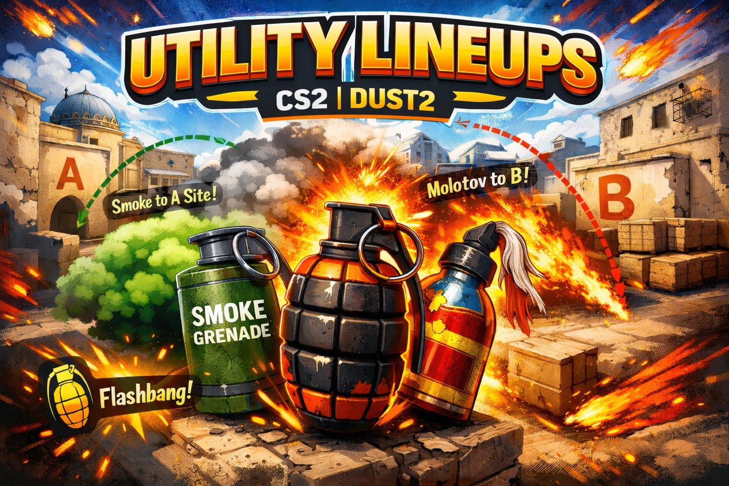 Utility Lineups | Dust Smokes