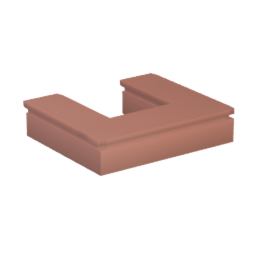 u shaped bench
