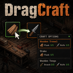 Drag Craft - Drag-and-Drop Crafting