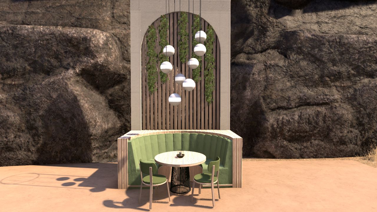 Round Seating Nook