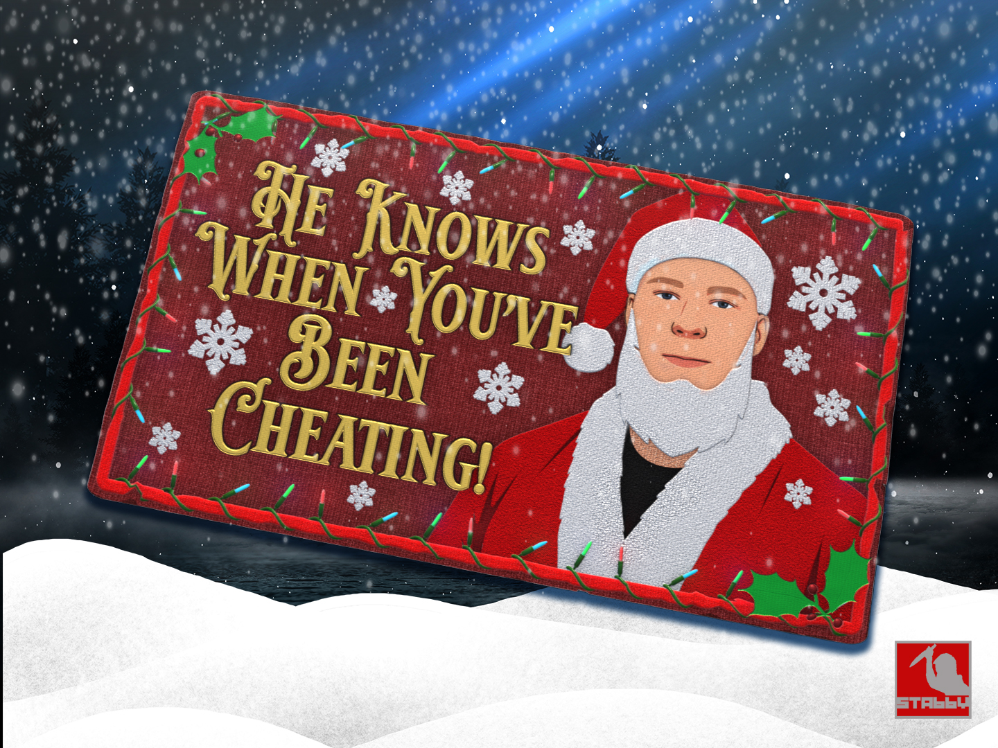 Naughty List Rug screenshot 1