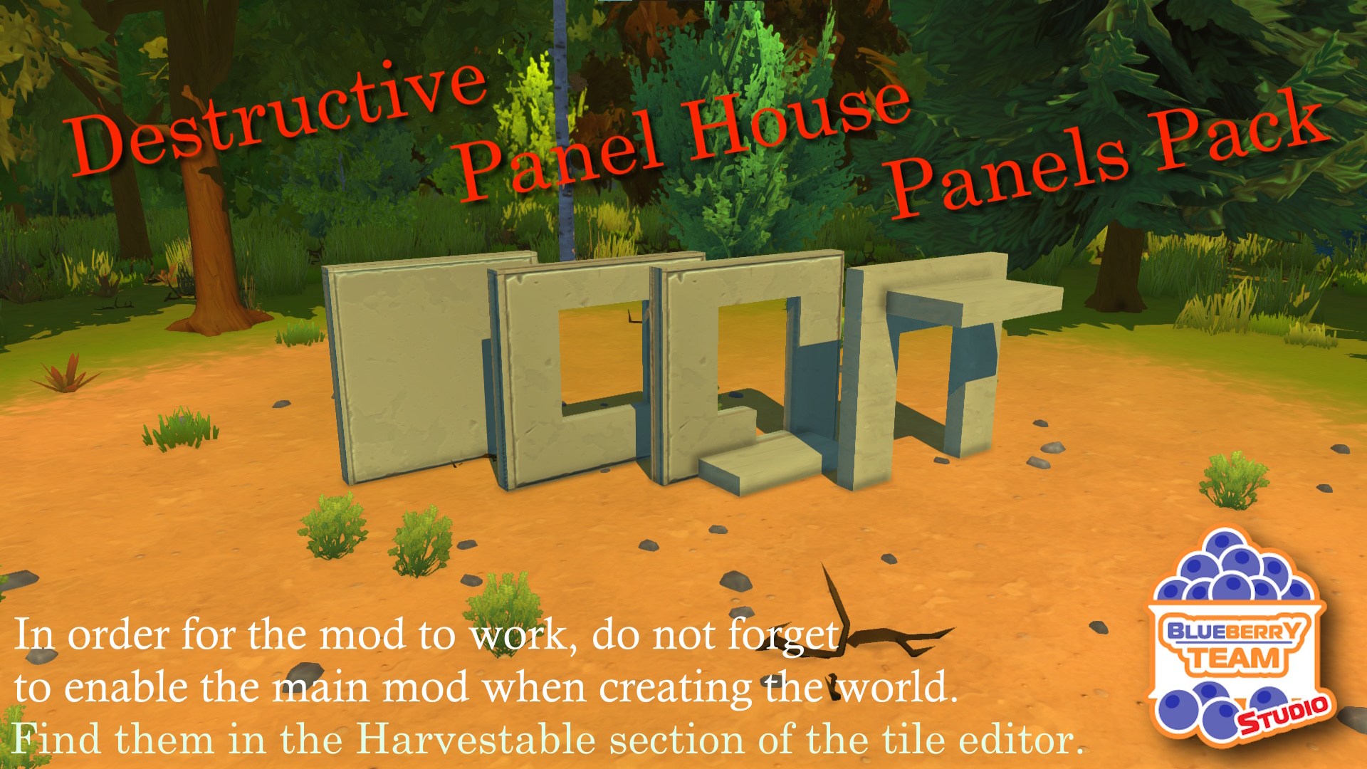 Destructive Panel-House Panels Pack Tile Editor Addon