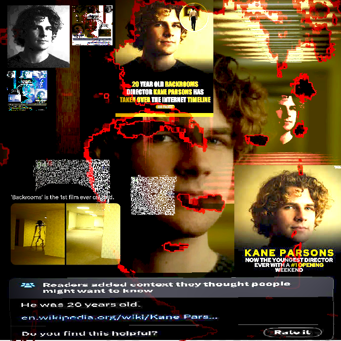 He is only 20 years old. [Kane Parsons]