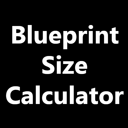 Blueprint Size Calculator