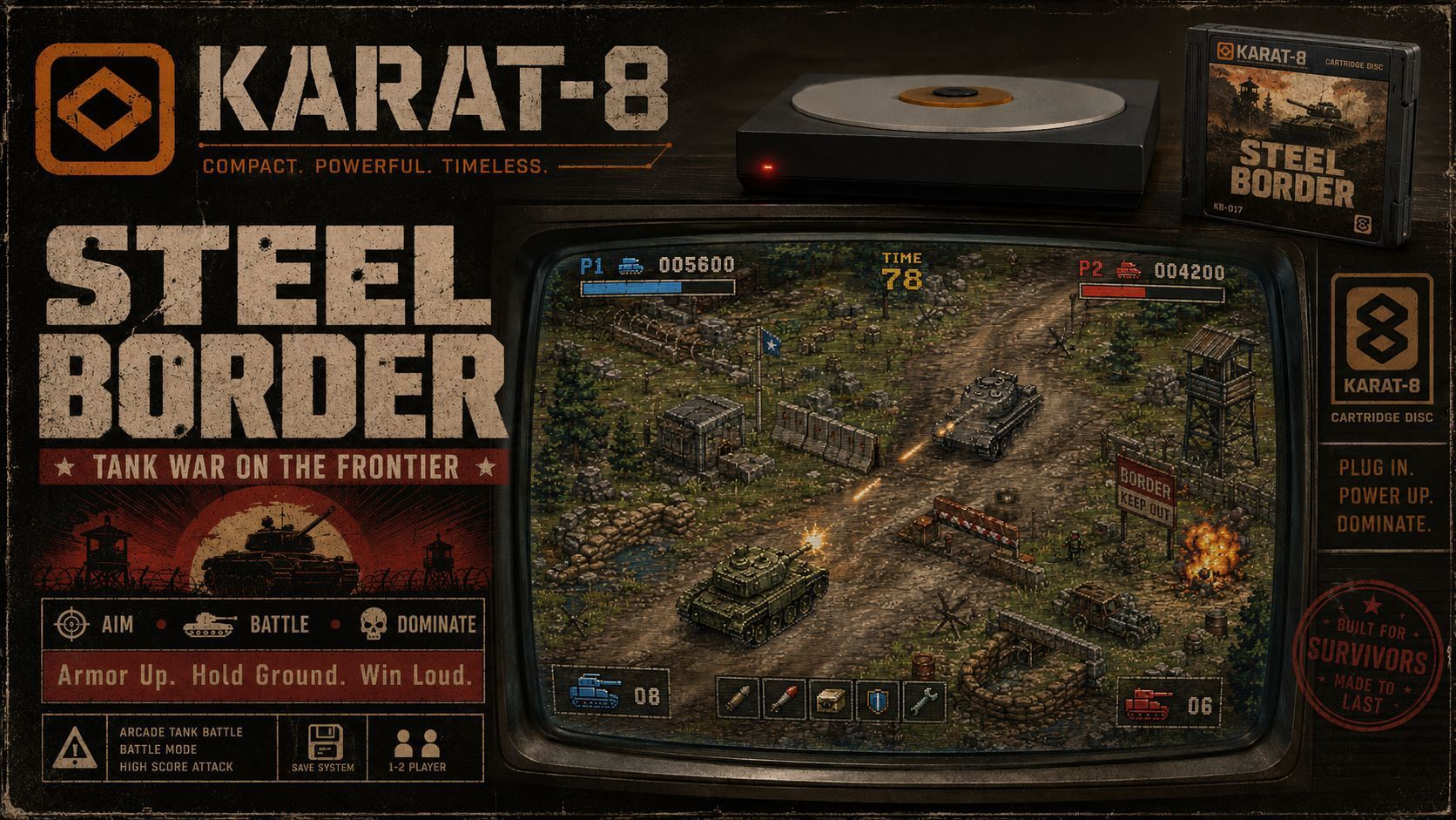 KARAT-8: Steel Border