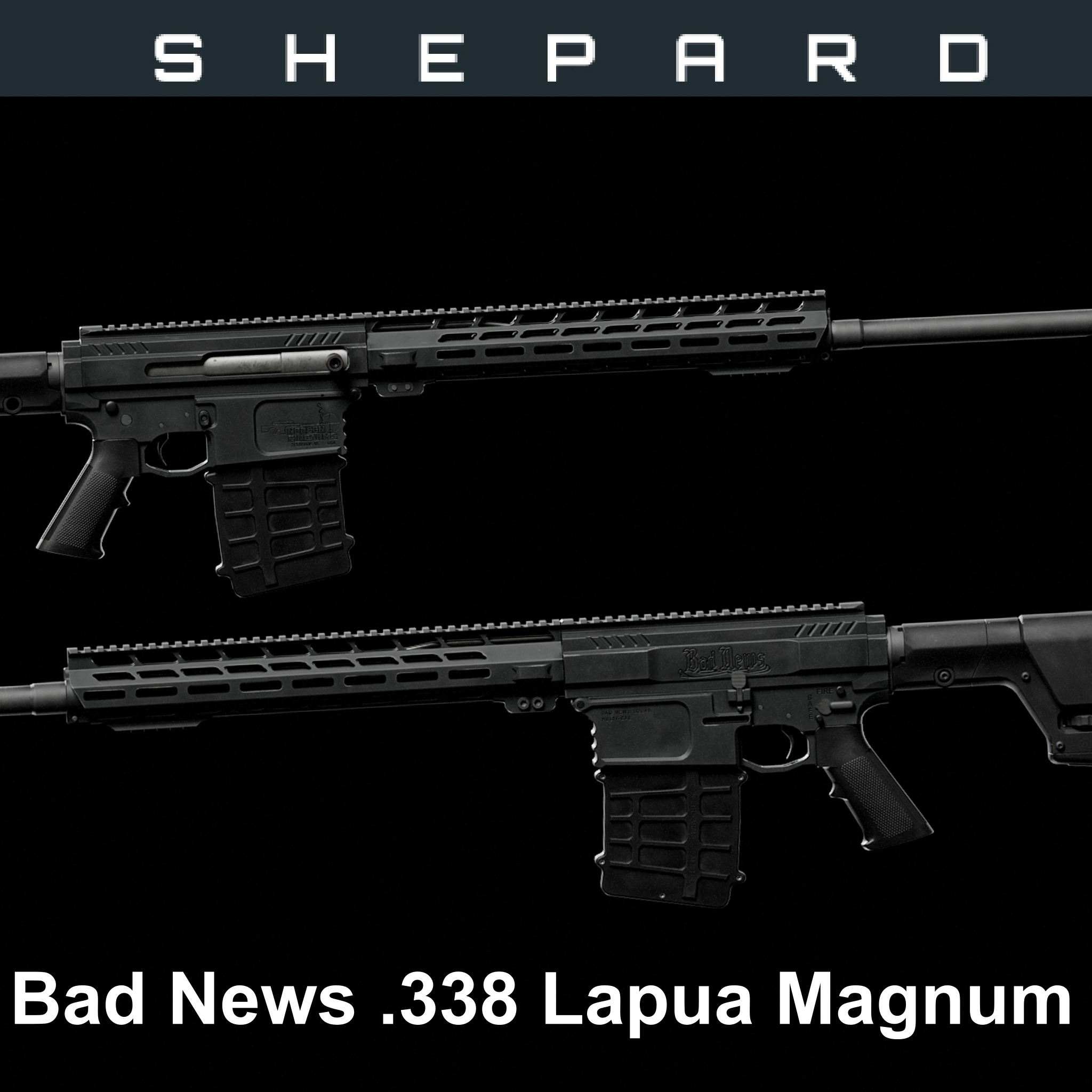 Noreen Bad News .338 Lapua Magnum [v1.0] preview